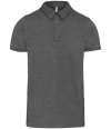 KB262 K262 Kariban Jersey Polo Shirt Heather Grey colour image